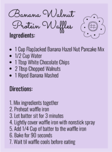 waffles, recipe, daniella, denver, fitness, nutrition, how to, healthy, meal prep